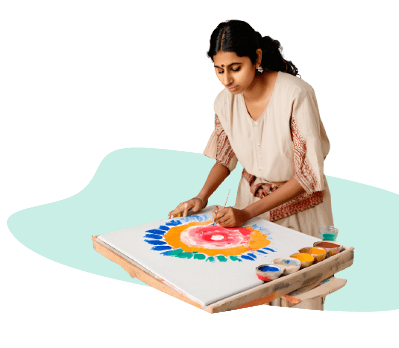 Children playing music